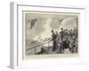The Duke and Duchess of Cornwall at the Niagara Falls, Watching the Child of the Mist-Frederic De Haenen-Framed Giclee Print