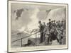 The Duke and Duchess of Cornwall at the Niagara Falls, Watching the Child of the Mist-Frederic De Haenen-Mounted Giclee Print