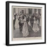 The Duke and Duchess of Devonshire's Ball at Chatsworth House-Frank Craig-Framed Giclee Print