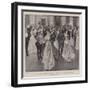 The Duke and Duchess of Devonshire's Ball at Chatsworth House-Frank Craig-Framed Giclee Print