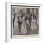 The Duke and Duchess of Devonshire's Ball at Chatsworth House-Frank Craig-Framed Giclee Print