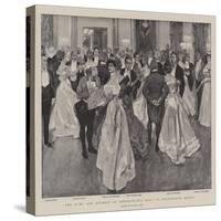 The Duke and Duchess of Devonshire's Ball at Chatsworth House-Frank Craig-Stretched Canvas