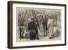 The Duke and Duchess of Edinburgh Laying the Foundation Stone of the Seaman's Orphan Home at Portsm-null-Framed Giclee Print