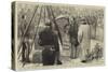 The Duke and Duchess of Edinburgh Laying the Foundation Stone of the Seaman's Orphan Home at Portsm-null-Stretched Canvas