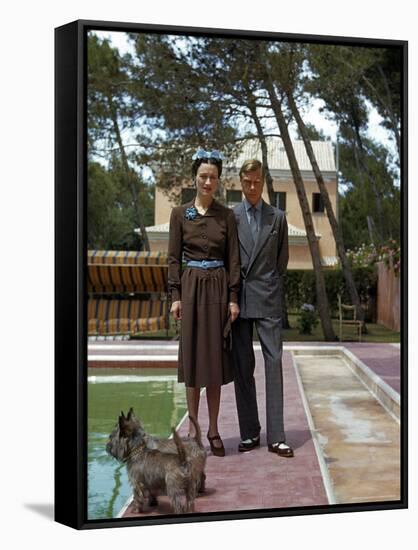 The Duke and Duchess of Windsor, aka Wallis Simpson-Thomas D^ Mcavoy-Framed Stretched Canvas