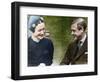 The Duke and Duchess of Windsor (Mrs Simpso) at the Chateau De Cande, France, 1937-null-Framed Giclee Print