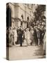 The Duke and Duchess of York and Queen Elizabeth Leaving a Reception in Brisbane, 1927-null-Stretched Canvas