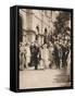 The Duke and Duchess of York and Queen Elizabeth Leaving a Reception in Brisbane, 1927-null-Framed Stretched Canvas