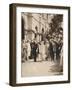 The Duke and Duchess of York and Queen Elizabeth Leaving a Reception in Brisbane, 1927-null-Framed Photographic Print