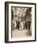 The Duke and Duchess of York and Queen Elizabeth Leaving a Reception in Brisbane, 1927-null-Framed Photographic Print