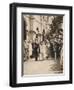 The Duke and Duchess of York and Queen Elizabeth Leaving a Reception in Brisbane, 1927-null-Framed Photographic Print