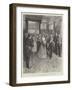 The Duke and Duchess of York in Ireland, Reception of their Royal Highnesses at Dublin Castle-Amedee Forestier-Framed Giclee Print