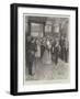 The Duke and Duchess of York in Ireland, Reception of their Royal Highnesses at Dublin Castle-Amedee Forestier-Framed Giclee Print