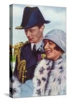 The Duke and Duchess of York (Later King George VI and Queen Elizabeth)-null-Stretched Canvas