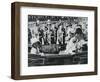 The Duke and Duchess of York Leaving St Pauls Cathedral with their Daughters, 1935-null-Framed Giclee Print