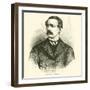 The Duke De Chartres, March 1871-null-Framed Giclee Print