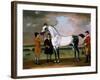 The Duke of Bolton's 'starling' with a Jockey and Groom at Newmarket, 1734-Thomas Spencer-Framed Giclee Print