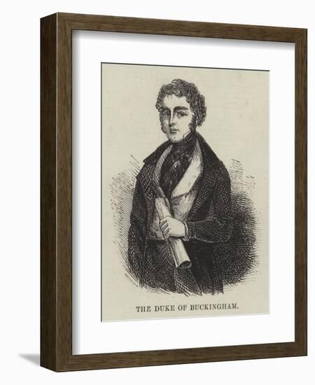 The Duke of Buckingham-null-Framed Giclee Print