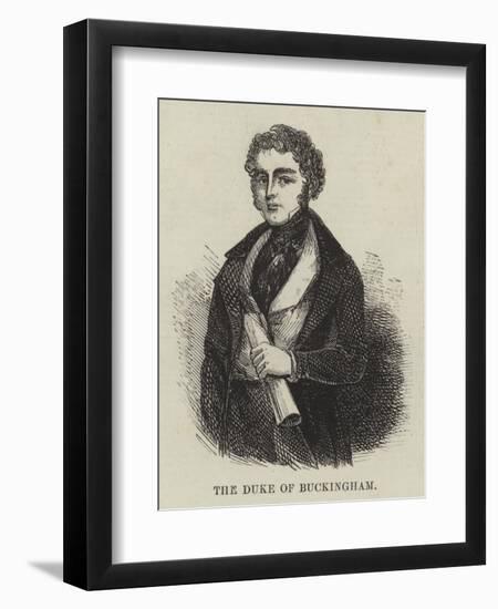 The Duke of Buckingham-null-Framed Giclee Print