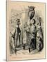 'The Duke of Burgundy introducing Queen Isabella to Henry V', c1860, (c1860)-John Leech-Mounted Giclee Print