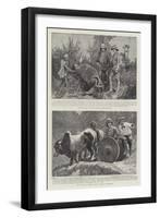 The Duke of Clarence in India-Richard Caton Woodville II-Framed Premium Giclee Print