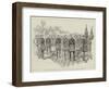 The Duke of Clarence Installed at Reading as Provincial Grand Master of Berkshire Freemasons-null-Framed Giclee Print