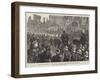 The Duke of Connaught at the Head of the Grenadier Guards Marching Through Alexandria-null-Framed Giclee Print
