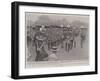 The Duke of Connaught Inspecting the Yeomen of the Guard at Buckingham Palace-Frank Craig-Framed Giclee Print