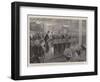 The Duke of Connaught Laying the Foundation-Stone of the New Schools of the Royal Masonic Instituti-Henry Charles Seppings Wright-Framed Giclee Print