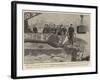 The Duke of Cornwall and York at Gibraltar-Frederic De Haenen-Framed Giclee Print