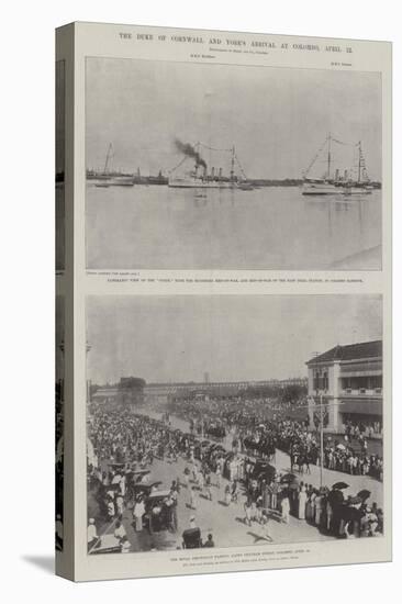 The Duke of Cornwall and York's Arrival at Colombo, 12 April-null-Stretched Canvas