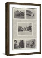 The Duke of Cornwall and York's Colonial Tour, Scenes at Singapore-null-Framed Giclee Print