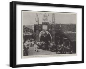 The Duke of Cornwall and York's Colonial Tour-null-Framed Giclee Print