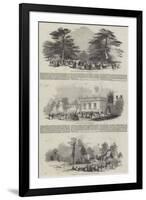 The Duke of Devonshire's Grand Fete to the Emperor of Russia, at Chiswick House-null-Framed Giclee Print