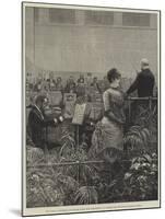 The Duke of Edinburgh and Madame Marie Roze Performing at a Concert for the Royal College of Music-Henry Stephen Ludlow-Mounted Giclee Print