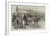 The Duke of Edinburgh in Dublin, Review in Phoenix Park-null-Framed Giclee Print