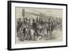 The Duke of Edinburgh in Dublin, Review in Phoenix Park-null-Framed Giclee Print