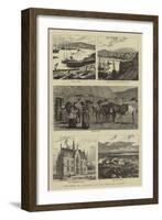 The Duke of Edinburgh in the Shetland Islands-William Henry James Boot-Framed Giclee Print