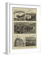 The Duke of Edinburgh in the Shetland Islands-William Henry James Boot-Framed Giclee Print