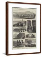 The Duke of Edinburgh's Visit to the Shetland Isles-null-Framed Giclee Print