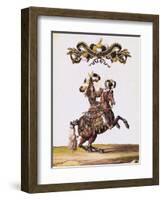 The Duke of Enghien as the King of the Indians at the Carousel, 5th June 1662-Israel Silvestre The Younger-Framed Giclee Print