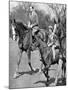 The Duke of Gloucester Riding with Princess Elizabeth in Windsor Great Park, C1936-null-Mounted Giclee Print