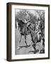 The Duke of Gloucester Riding with Princess Elizabeth in Windsor Great Park, C1936-null-Framed Giclee Print