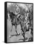 The Duke of Gloucester Riding with Princess Elizabeth in Windsor Great Park, C1936-null-Framed Stretched Canvas