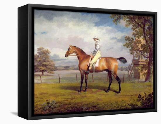 The Duke of Hamilton's Disguise with Jockey Up-George Garrard-Framed Stretched Canvas