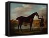 The Duke of Malboroughs Bay Hunter with a Groom-George Stubbs-Framed Stretched Canvas