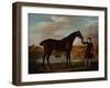 The Duke of Malboroughs Bay Hunter with a Groom-George Stubbs-Framed Giclee Print