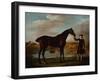 The Duke of Malboroughs Bay Hunter with a Groom-George Stubbs-Framed Giclee Print