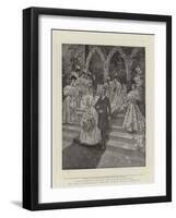 The Duke of Marlborough's Marriage to Miss Consuelo Vanderbilt-T. Dart Walker-Framed Giclee Print