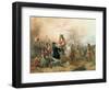 The Duke of Marlborough Signing the Despatch at Blenheim-Robert Alexander Hillingford-Framed Giclee Print